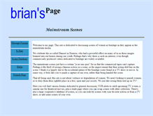 Tablet Screenshot of brianspage.com